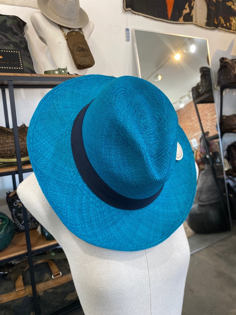 Frantic Panama in Electric Blue
